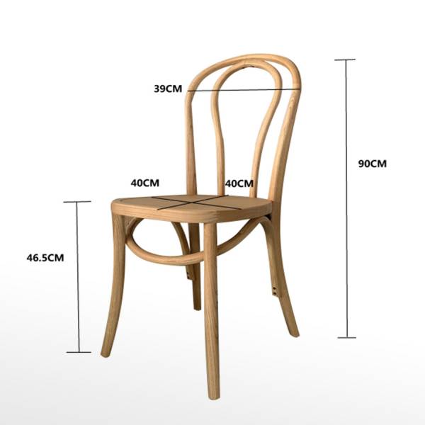 SILLA FOLIE DE MADERA