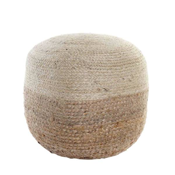 COXIM CHÃO JUTE NATURAL  35X35X42 - Puffs 