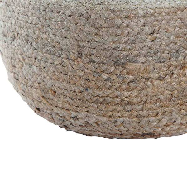 COXIM CHÃO JUTE NATURAL  35X35X42 - Puffs 