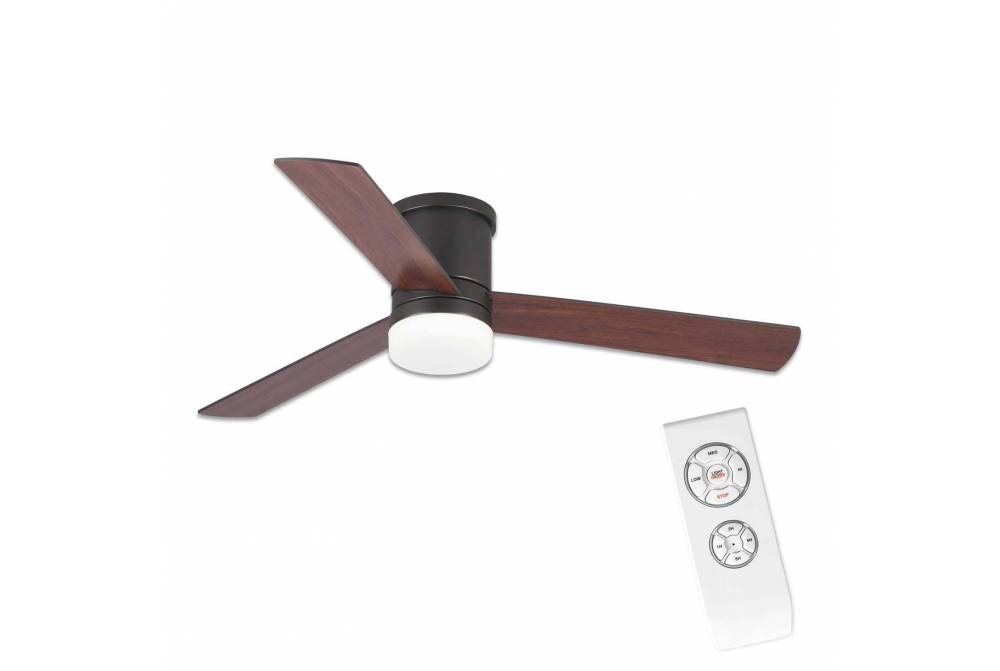 VENTILADOR DE 3 LÂMINAS LED 18W INDRE NATURE