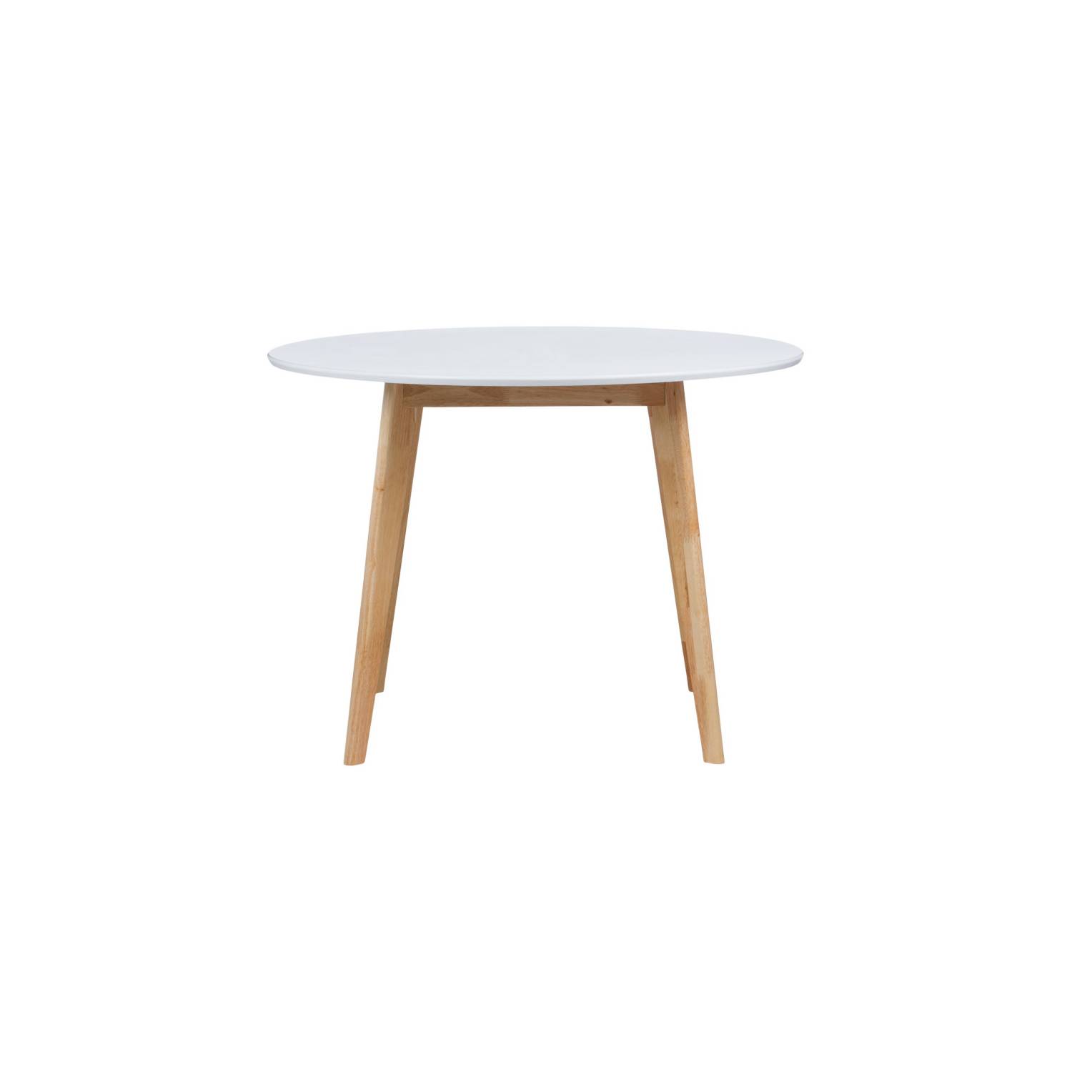 CONJUNTO DE MESA REDONDA ZIRA DE 106 CM E 4 CADEIRAS TIGA - Conjuntos de mesas e cadeiras 