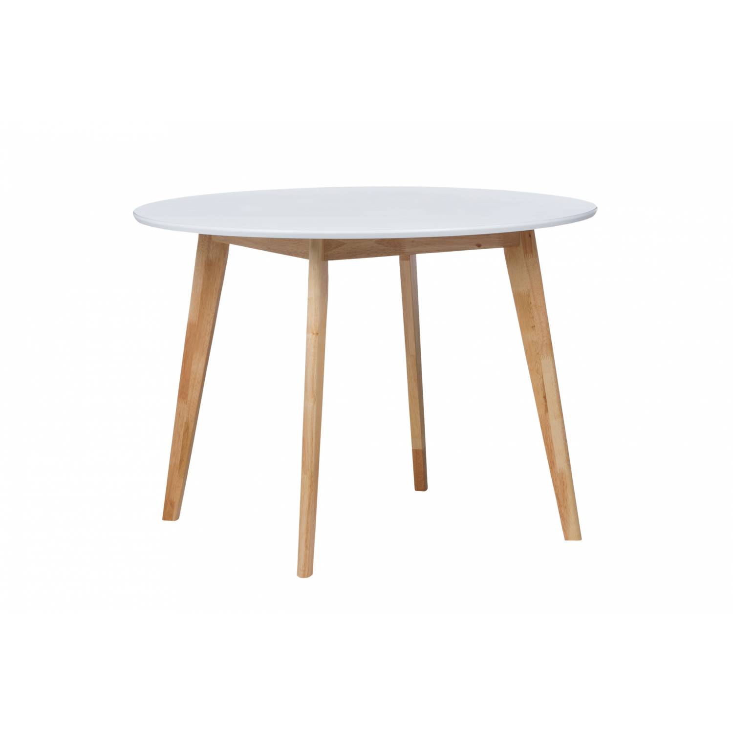 CONJUNTO DE MESA REDONDA ZIRA DE 106 CM E 4 CADEIRAS TIGA - Conjuntos de mesas e cadeiras 